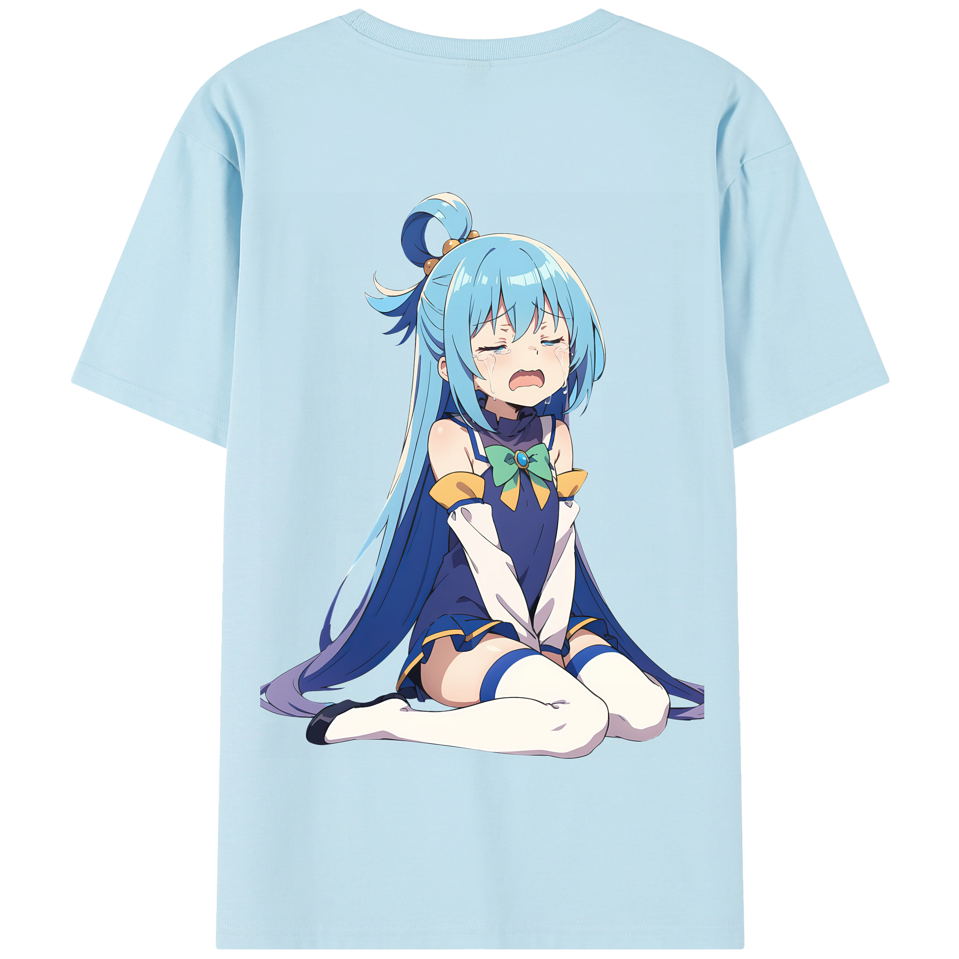 （画像用） 転スラ Regarding Reincarnated to Slime 綿100％半袖Tシャツ（背面プリント）